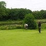 Vår tur på sextonde och vi lyckades komma undan med 2 bogey och en dubbelbogey. Klart godkänt på denna par 3:a.