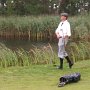 Nära vattenbesök men marginalerna var på rätt sida. Ska bollen bli kvar på green?