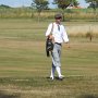 Jocke på väg mot 16:de green...